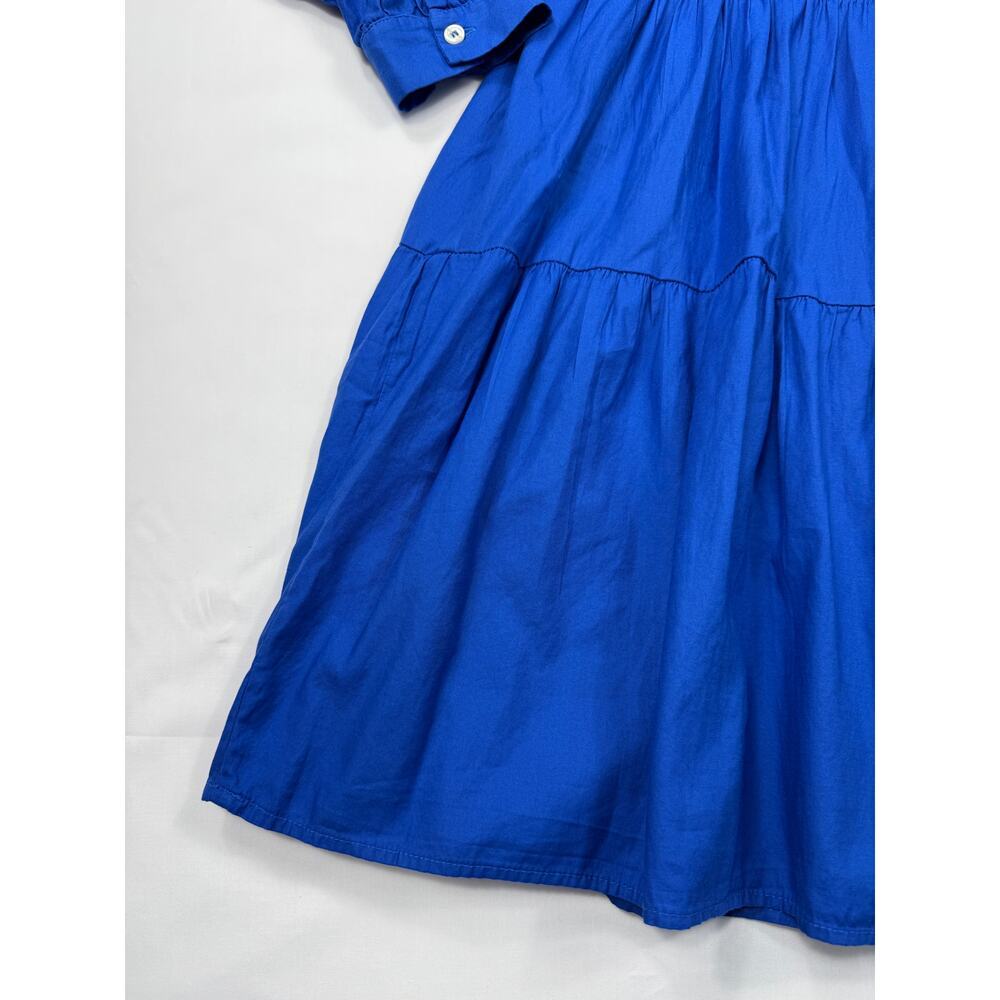 Felicite Puff Sleeve royal blue tiered size 3 Dress - Picture 5 of 10